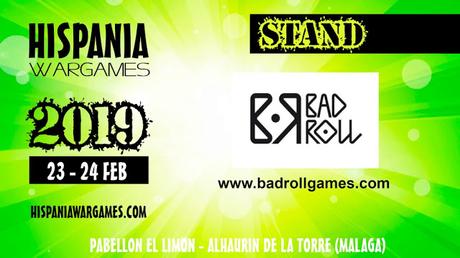Scale75 y Bad Roll Games, stands confirmados en las Hispania Wargames 2019