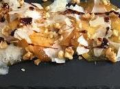 Caqui queso manchego nueces