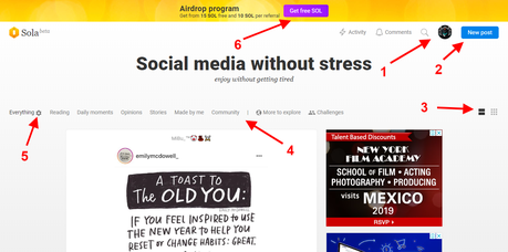 Tutorial Sola, Guia De Inicio Para Esta Red Social Descentralizada