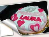 Pastel cumpleaños para laura