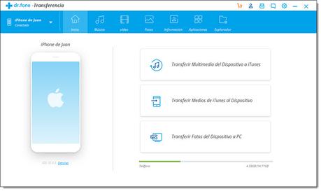 Nuevo diseño de outlook en dispositivo iphone