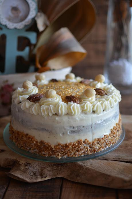 Layer cake de calabaza especiada y cream cheese