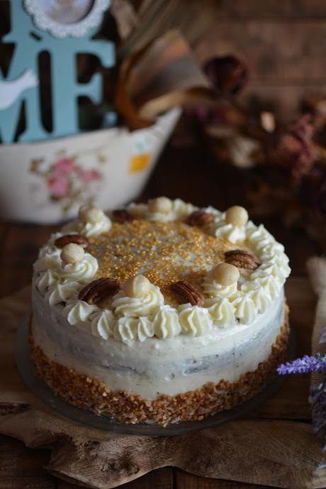 Layer cake de calabaza especiada y cream cheese