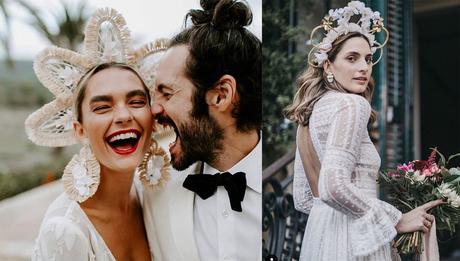 tocados para novias - coronas y diademas verbena madrid