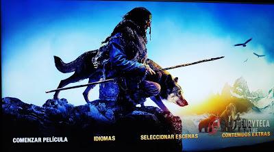 BlurayMenu Menu del Bluray