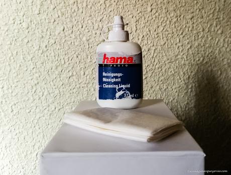 Kit de limpieza para la lente del objetivo Accesorios que siempre llevo para mi cámara réflex