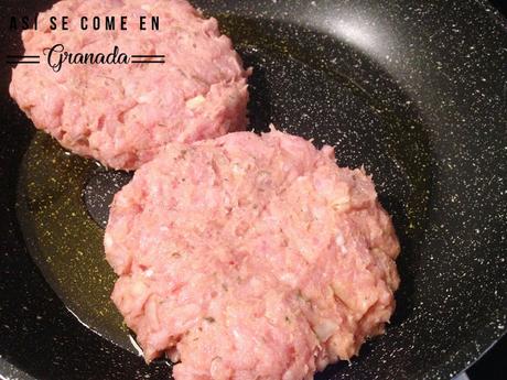 Hamburguesa con queso Hamburguesa con queso