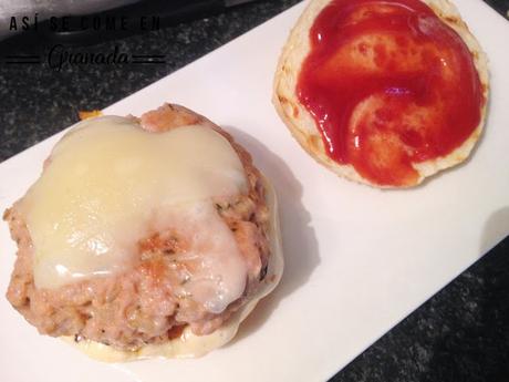 Hamburguesa con queso Hamburguesa con queso