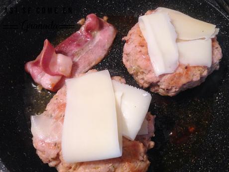 Hamburguesa con queso Hamburguesa con queso