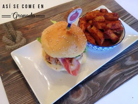 Hamburguesa con queso Hamburguesa con queso