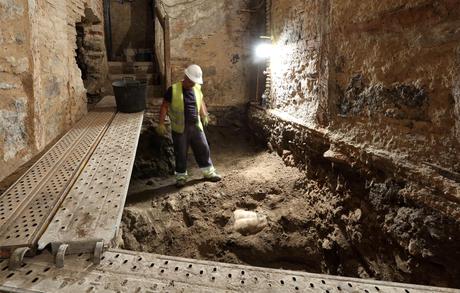 Descubierta una Estatua Romana en el centro histórico de Toledo