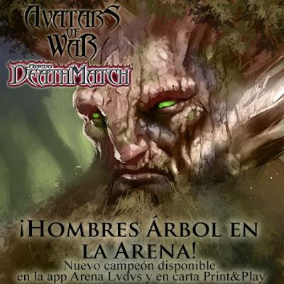 Hombre Árbol Olocanto para Arena Deathmatch