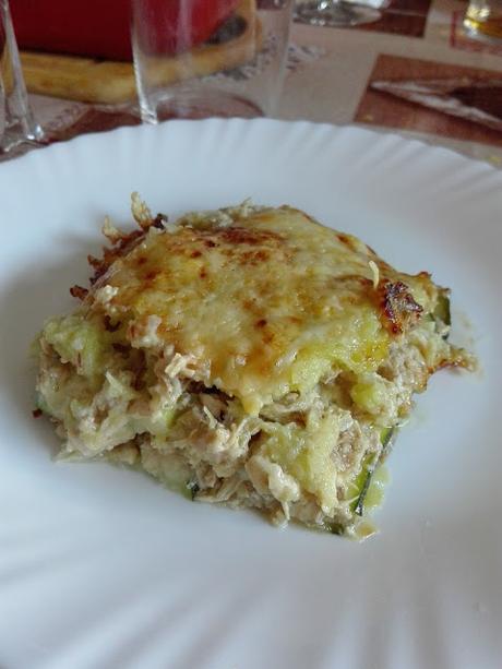 LASAÑA DE APROVECHAMIENTO DE CALABACIN Y PAVO LASAÑA DE APROVECHAMIENTO DE CALABACIN Y PAVO