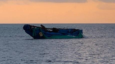 Más de 20 cubanos desembarcan en los Cayos de la Florida luego de estar varios días en el mar