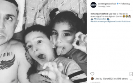 Así disfrutó Osmani García de sus vacaciones en Cuba por Fin de Año