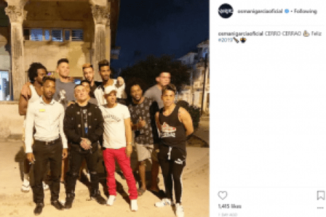 Así disfrutó Osmani García de sus vacaciones en Cuba por Fin de Año