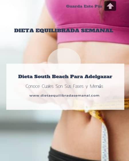 Menú Semanal Mas Efectivo de la Dieta South Beach para el 2019