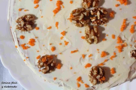 CARROT CAKE (TARTA DE ZANAHORIAS)