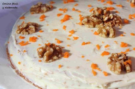 CARROT CAKE (TARTA DE ZANAHORIAS)