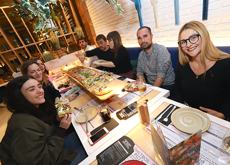 Kilómetros de Pizza en Las Rozas