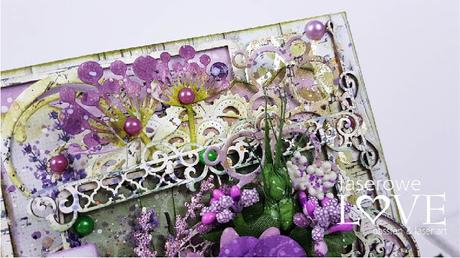 Canvas Mixed Media con Laserowe Love Canvas Mixed Media con Laserowe Love