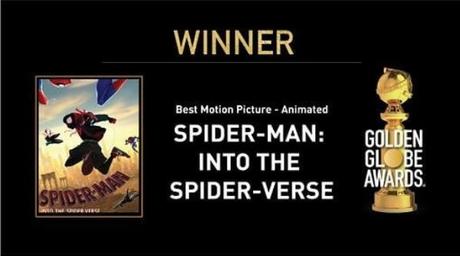 Globo de Oro para Spider-Man: Into the Spider-Verse