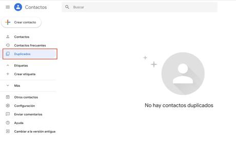 Cómo eliminar contactos duplicados en tu móvil