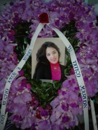 Familiares y amigos dan último adiós a la joven cubana Meybis González Baseiria