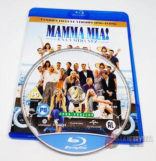 Mamma Mia; una y otra vez, Análisis de la edición Bluray