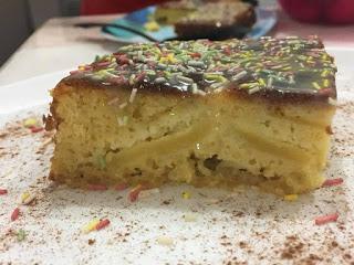 RECETA FACIL TARTA MANZANA