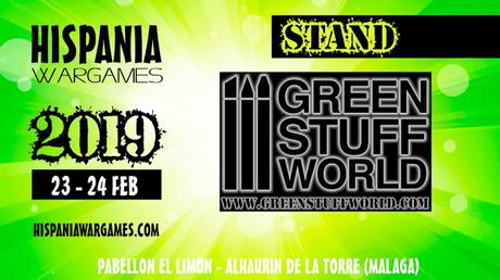 Aristeia! y Green Stuff World en las Hispania 2019