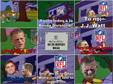 Los mejores memes NFL de la Ronda de Wild Card – Playoffs 2019