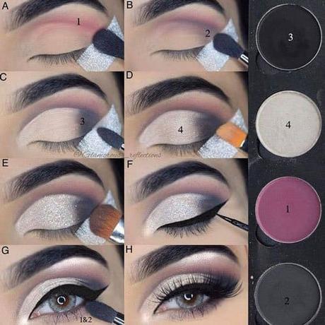 10+ combinaciones de tonos de maquillajes de ojos