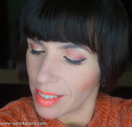 Todo al naranja: Maquillaje y propuesta de moda 06 maquillaje naranja 05