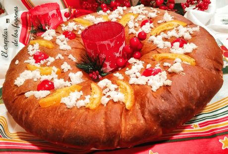 ROSCÓN DE REYES DE CHOCOLATE