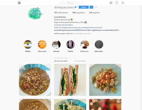 NUTRICIONISTAS que sigo en instagram y que recomiendo 100%