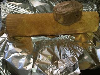 TRONCO DE NAVIDAD RELLENO DE CREMA DE TRUFA SIN GLUTEN, EN THERMOMIX Y TRADICIONAL TRONCO DE NAVIDAD RELLENO DE CREMA DE TRUFA SIN GLUTEN, EN THERMOMIX Y TRADICIONAL