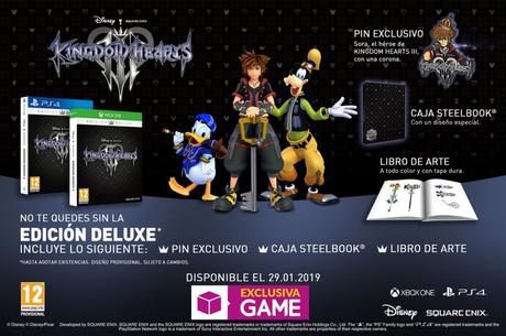 GAME presume de exclusiva PlayStation 4 Pro Edición Especial de Kingdom Hearts III GAME presume de exclusiva PlayStation 4 Pro Edición Especial de Kingdom Hearts III