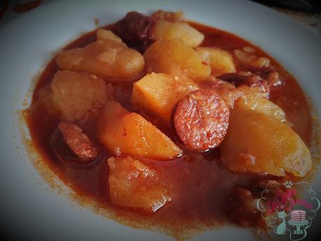 PATATAS A LA RIOJANA EN OLLA DE COCCIÓN LENTA