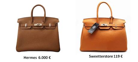Bolsos clon de Hermes Imitación de bolso de Hermes