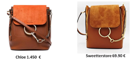 Bolsos clones de chloe Bolsos de imitación de Chloe