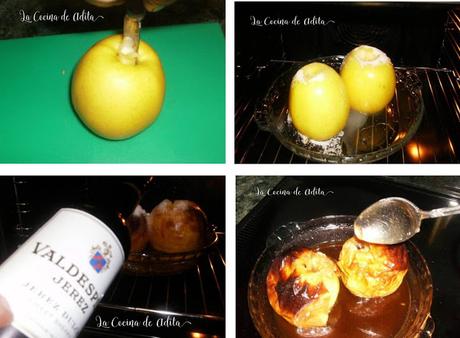 Manzanas asadas Manzanas asadas