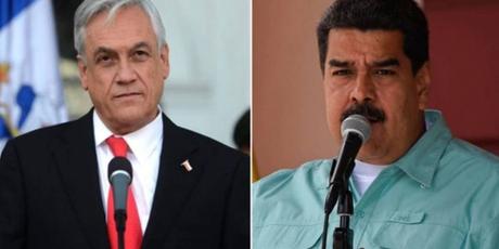 Nicolás Maduro arremetió en contra de Sebastián Piñera, eres un “pichón de Pinochet”