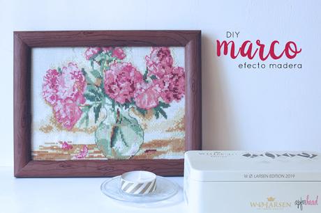 DIY: Actualizando un marco efecto madera