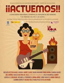 I CONCIERTO NACIONAL CONTRA LA VIOLENCIA DE GÉNERO: ¡¡ACTUEMOS!! I CONCIERTO NACIONAL CONTRA LA VIOLENCIA DE GÉNERO: ¡¡ACTUEMOS!!