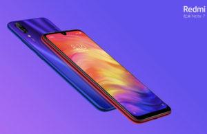 Xiaomi redmi note 7 Diseño