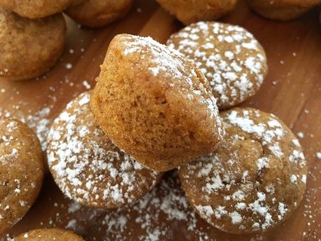 Sweet potato mini muffins (mini muffins de boniato)