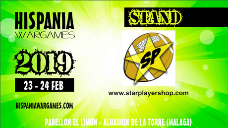 Fanath y  Star Player en las Hispania Wargames 2019
