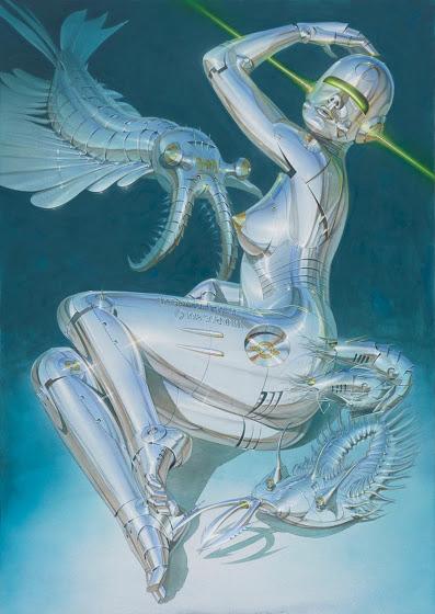 El pasado robótico de Hajime Sorayama