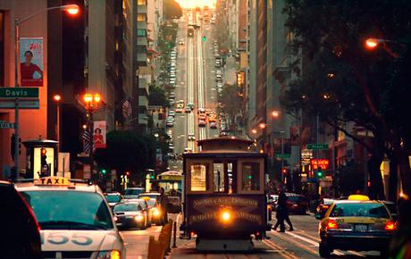 calle empinada de San Francisco- USA